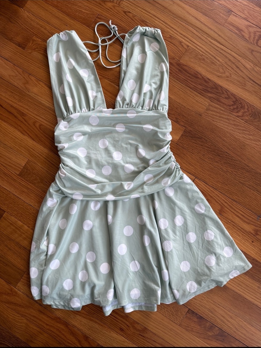 New Free People Annabelle Mini Dress Size L - Picture 4 of 6
